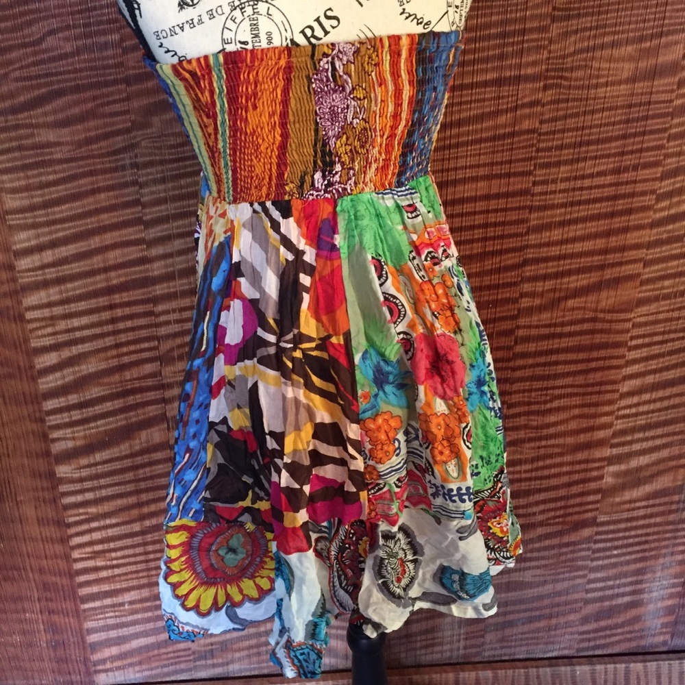 Patchwork Print Sundress - Picture 2 of 2